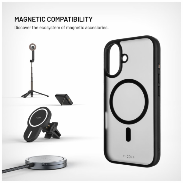 Zadní kryt FIXED MagMisty s podporou MagSafe pro Apple iP...