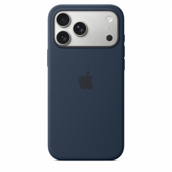 iPhone 17 Pro Max Silicone Case with MS–Midnight
