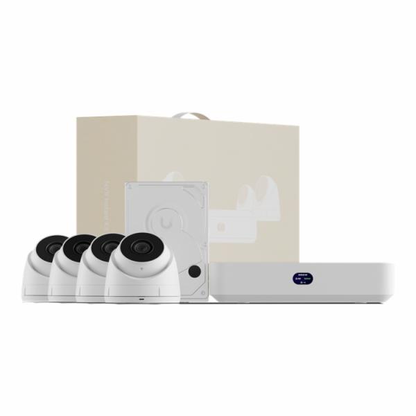 Ubiquiti UniFi UNVR Instant Kit (EU) — 4x G5 Turret Ultra...