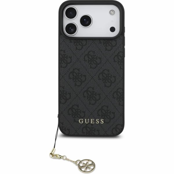 Guess 4G Charm MagSafe kryt iPhone 17 Pro šedý