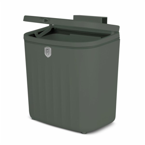 Koš odpadkový závěsný 7 l Matte Green Collection BH-8889
