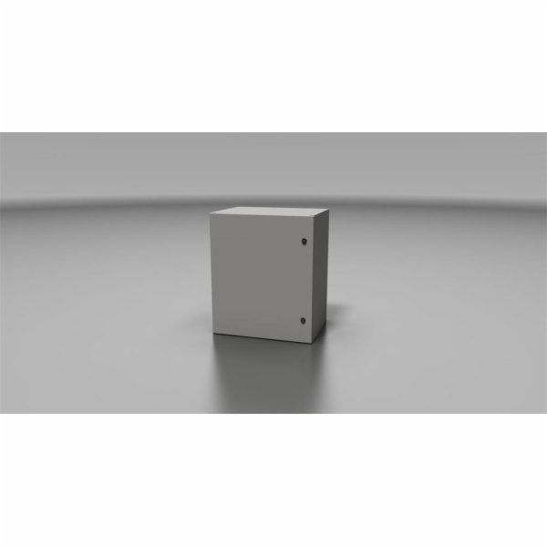 Rack Typ 3-20U/500 plechové dveře, šedý, IP66