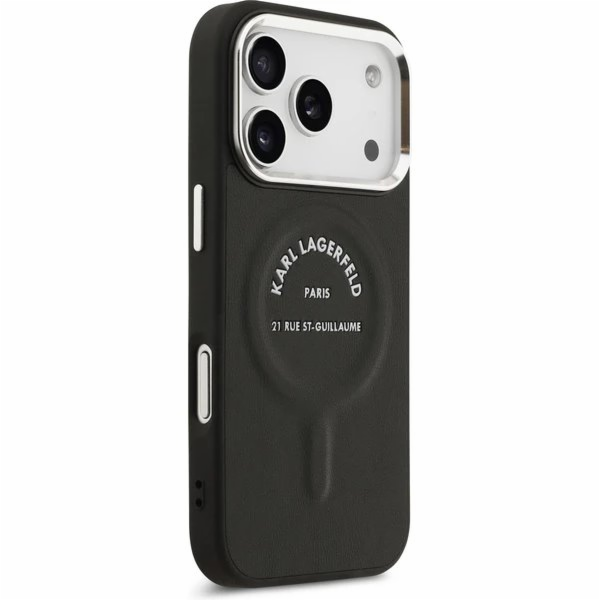 Karl Lagerfeld PU RSG Logo MagSafe kryt iPhone 17 Pro Max...