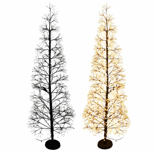 Dekorativní světelný stromek 1600 LED 150 cm KO-AX5390050