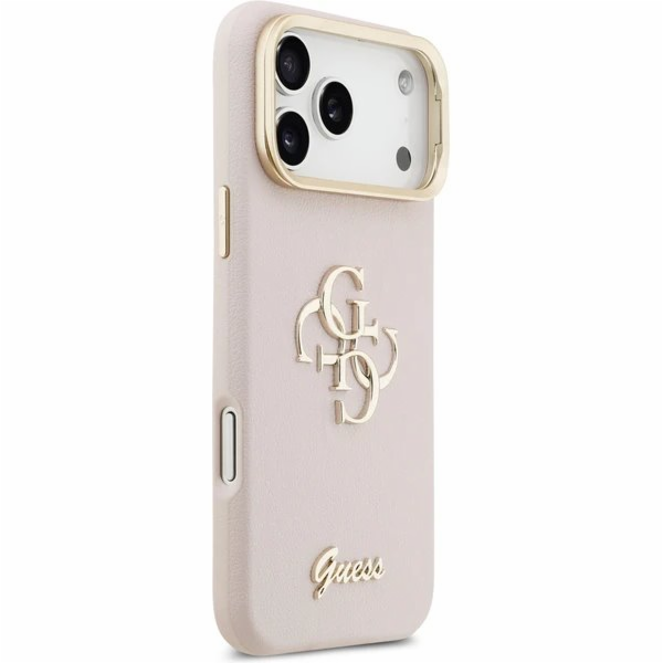 Guess PU Grained 4G Logo Stand Camera Frame kryt iPhone 1...