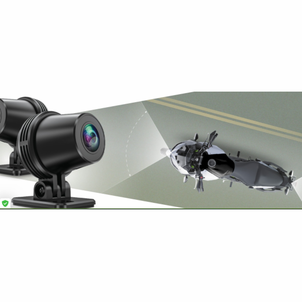 NAVITEL MS850 DUAL Motocyklová kamera Navigace Multimediá...