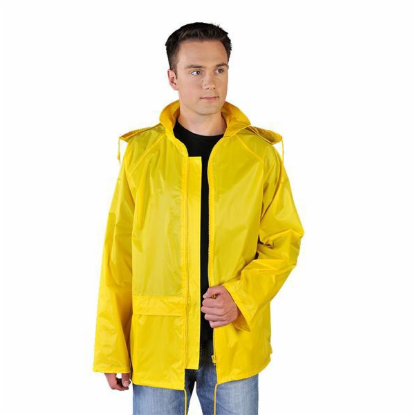 Reis Pláštěnka s kapucí velikost M žlutá