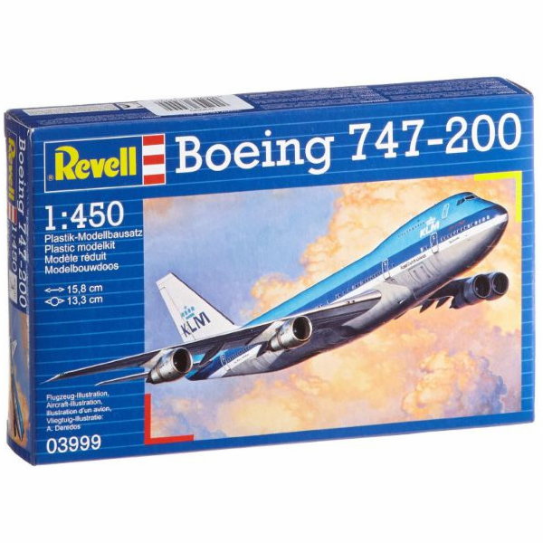 Revell Plastikový model Boeingu 747-200