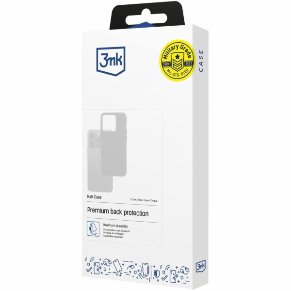 3mk ochranný kryt Matt Case pro Redmi 15C 4G/5G (173mm)