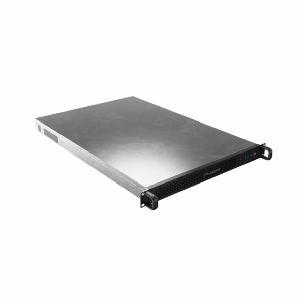 Lanberg 19palcová černá nástěnná racková skříň 12U 540x35...