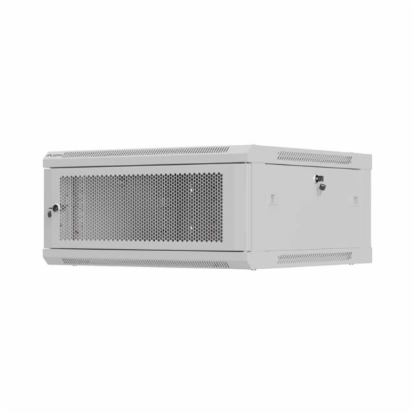 LANBERG NÁSTĚNNÁ INSTALAČNÍ SKŘÍŇ 19" 4U 600X600 ŠEDÉ PER...