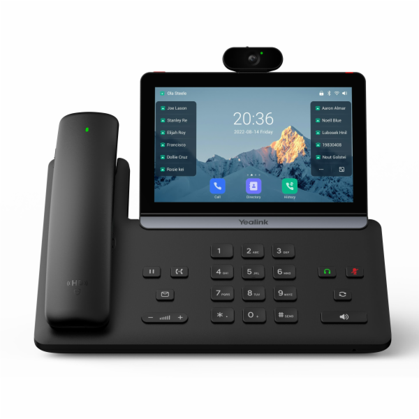 Yealink SIP-T88V Pro SIP telefon, PoE, 7" LCD, GigE, 16 S...