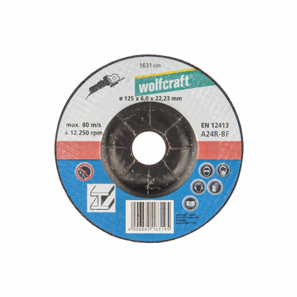 Wolfcraft hrubovací kotouč, pr. 125 mm 1631099