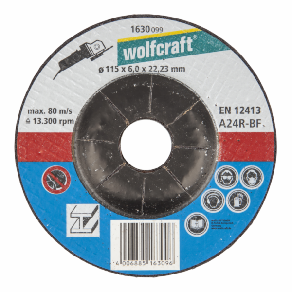 Wolfcraft hrubovací kotouč, pr. 115 mm 1630099