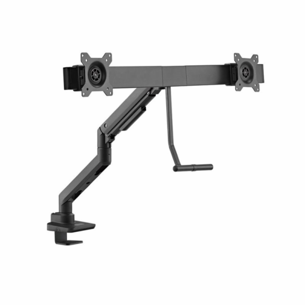 Goobay Doppel-Monitorhalterung Office (schwarz)