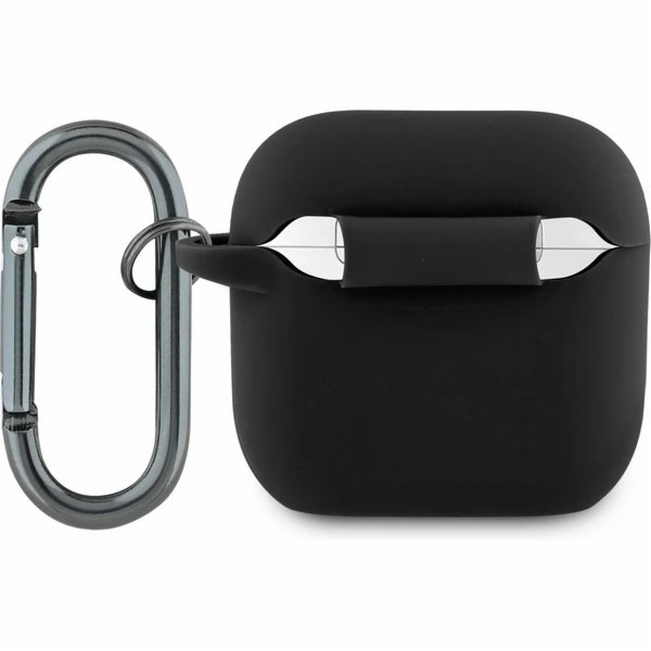 Lacoste Silikonový kryt LCA4SLOK AirPods 4 černý/černý s ...