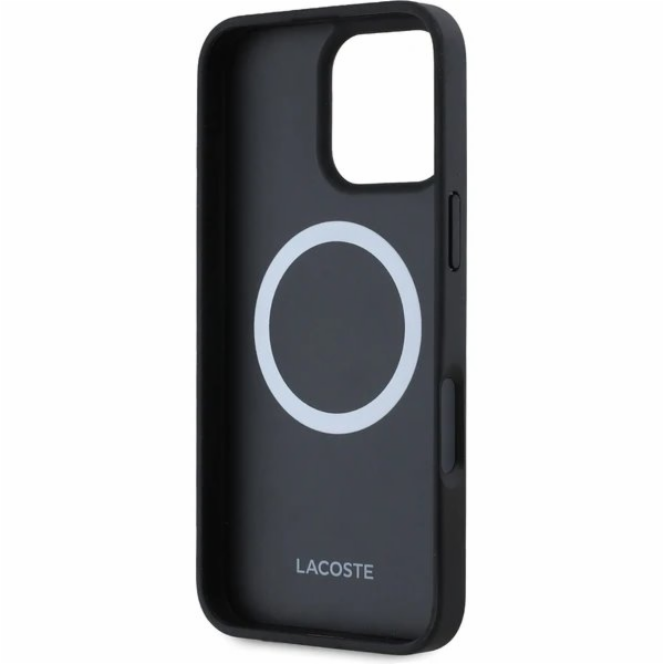 Lacoste LCHMP16LPIGK pevný kryt pro iPhone 16 Pro 6.3" če...