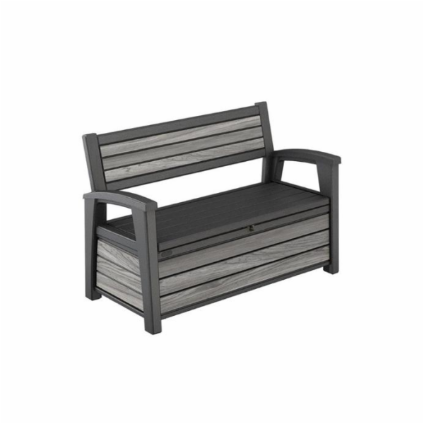Zahradní lavice Keter Deco Garden Bench Storm grey