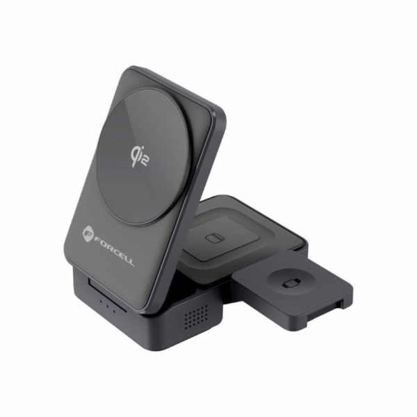 ForCell Bezdrátová nabíječka F-Energy 3-v-1 Flex Pro Qi2 ...