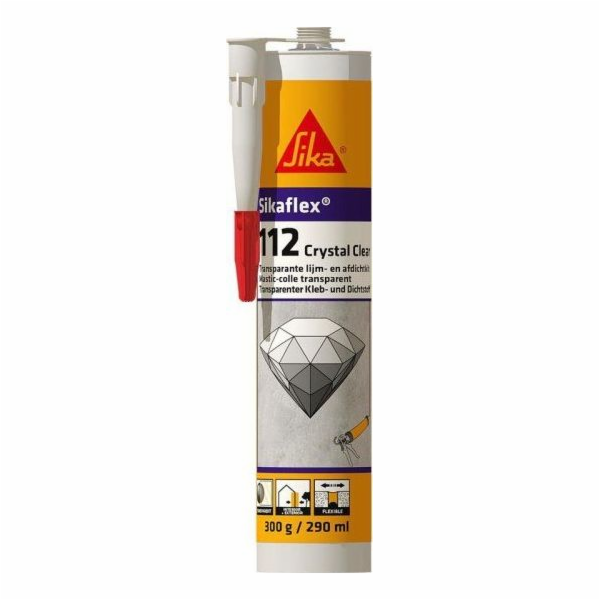 Sika SIKAFLEX-112 Křišťálově čirý tmel 290 ml
