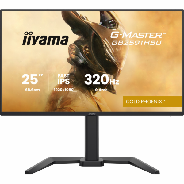 iiyama G-Master/GB2591HSU-B1/24,5"/IPS/FHD/320Hz/0,4ms/Če...