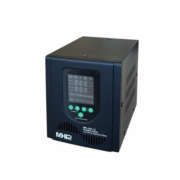Napěťový měnič MHPower MPL-1050-12 UPS, 1050W, čistý sinu...