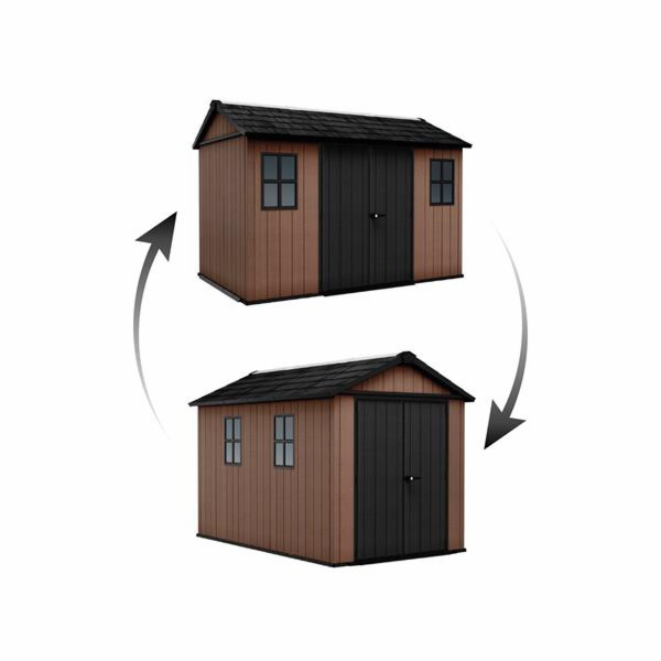 Zahradní domek Keter Newton Plus wide 11x7,5 hnědý, s pod...