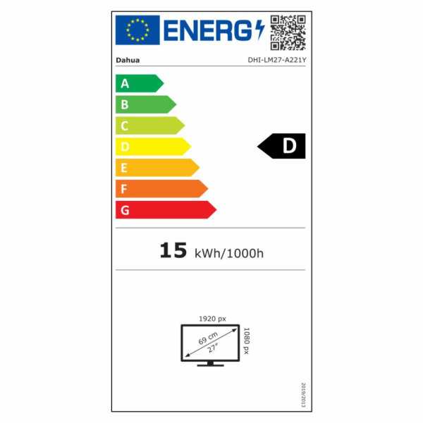 DAHUA 27" LED LM27-A221Y/ IPS panel/ 1920x1080 (FHD)/ 120...