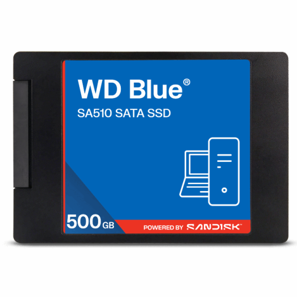 WD Blue SA510 - SSD - 4 TB - interní - 2.5" - SATA 6Gb/s