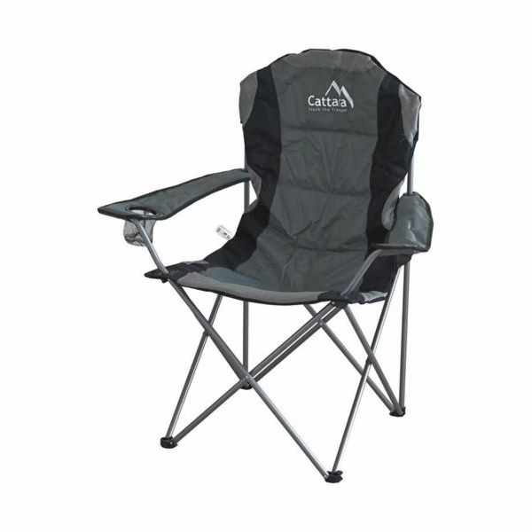 Židle Cattara VIGO kempingová skládací šedá