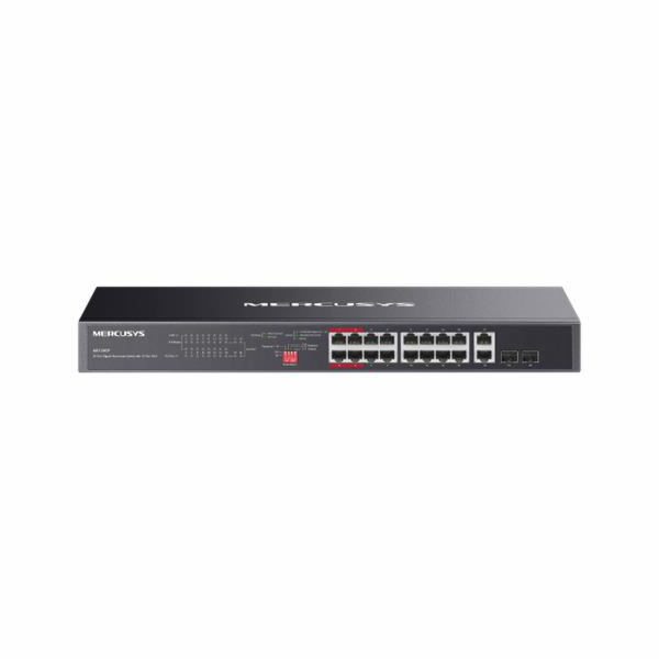 Switch TP-Link Mercusys MS120GP 4x GLAN, 16x GLAN s PoE+,...