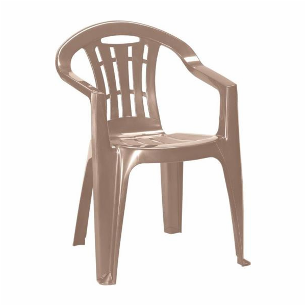 Židle Curver® MALLORCA, cappuccino, plast
