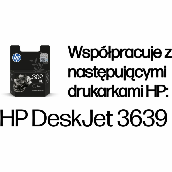 HP ink F6U68AE  HP 302XL  originální/HP 