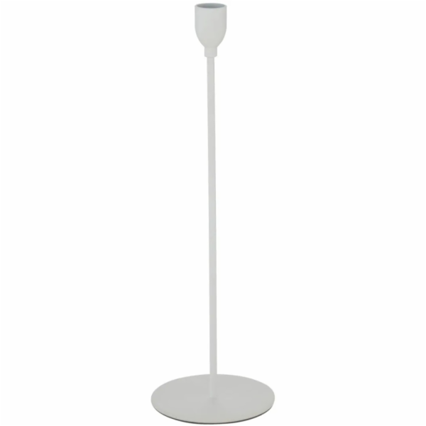Svícen Boltze Malte, 33 cm x 10 cm, šedý