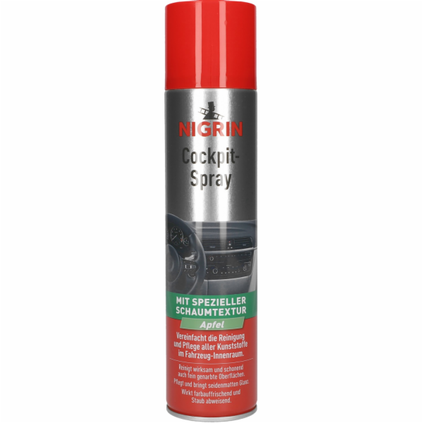 Nigrin Cockpit Sprej Apple 400 ml