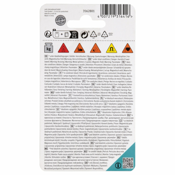 Magnetická kulička Fix-o-minor neodymová O 5 mm zlatá