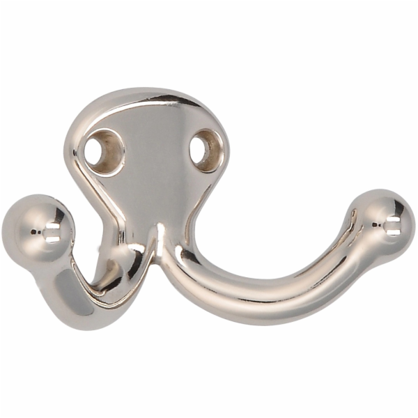 Siro Hook 582 Kov Nikl Lesklý Rozteč otvorů 19 mm