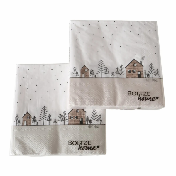 Ubrousky Boltze Homewood, 20 kusů, vícebarevné