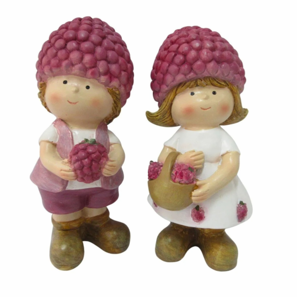 Boltze dekorativní figurka Rubus, 2dílná, různé druhy, 1 kus