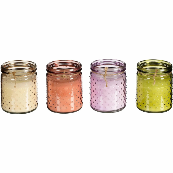 Svíčky Mica Decorations Citronella Hnědá Zelená Fialová S...