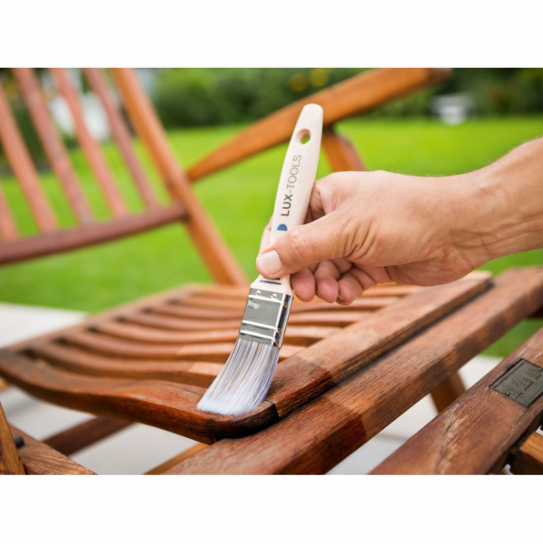 Plochý štětec LUX-TOOLS na glazuru, 30 mm, velikost 9, s ...