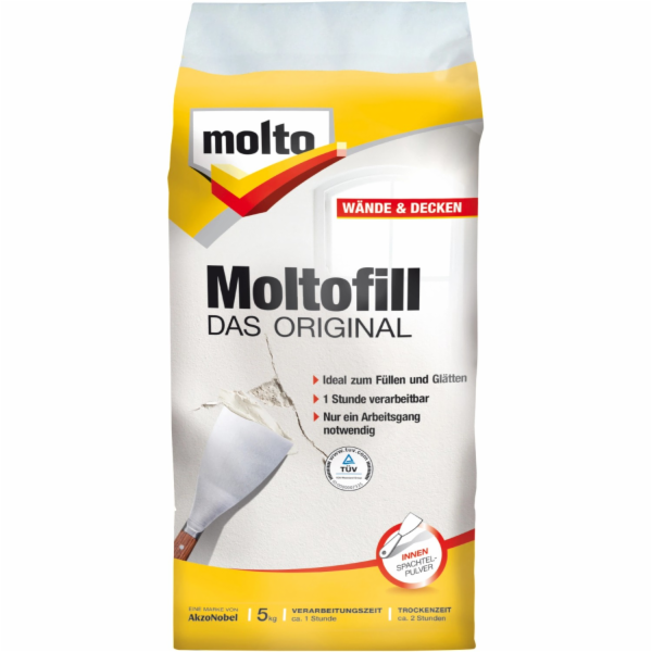 Molto Moltofill tmelový prášek uvnitř 5 kg