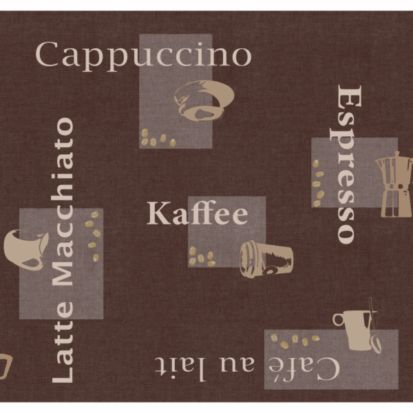 Ubrus DC-fix Cappuccino Chocolate 150 x 250 cm oválný