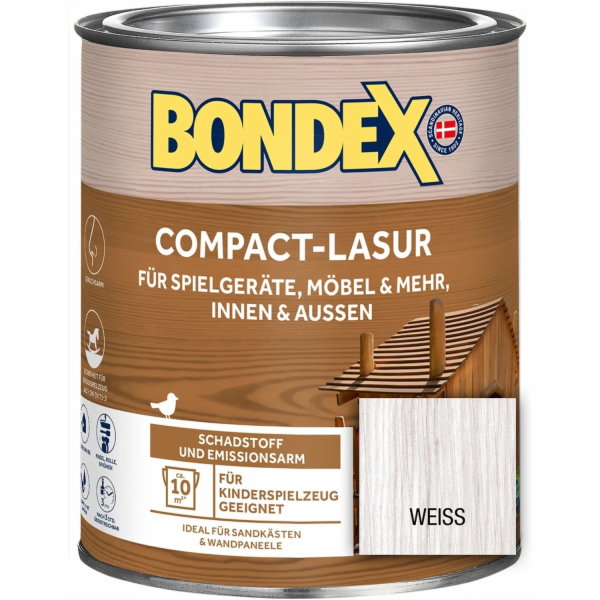 Bondex kompaktní mořidlo bílé 750 ml
