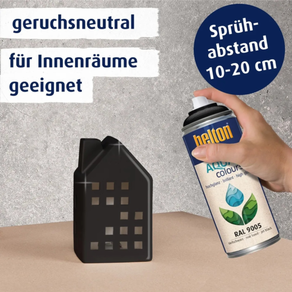 Barevná barva Belton Free AQUAcolours RAL 9005 Jet Black ...