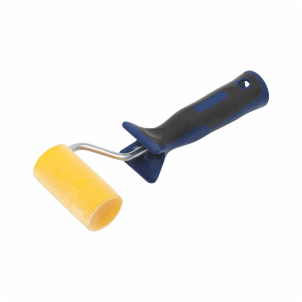 LUX-TOOLS vločkový váleček 2K s měkkou rukojetí, černomod...