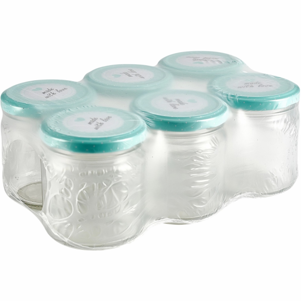 Zavařovací sklenice 212 ml se šroubovacím víčkem, balení ...