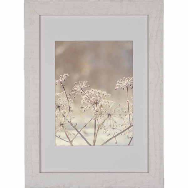 Dřevěný fotorámeček FSC bílý 21 cm x 29,7 cm