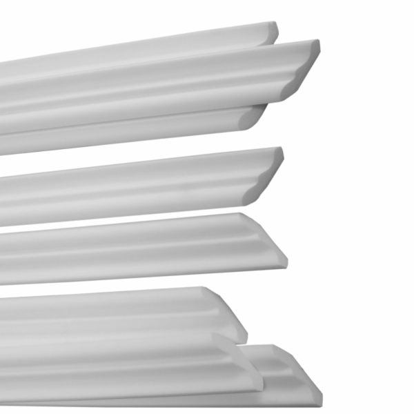 Sada dekorativních profilů Decorate XZL06 Bílá 12 x 2 m