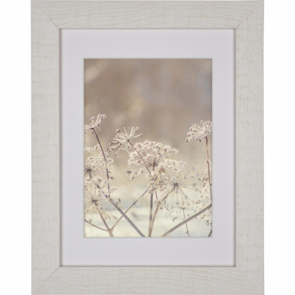 Dřevěný fotorámeček FSC bílý 18 cm x 24 cm